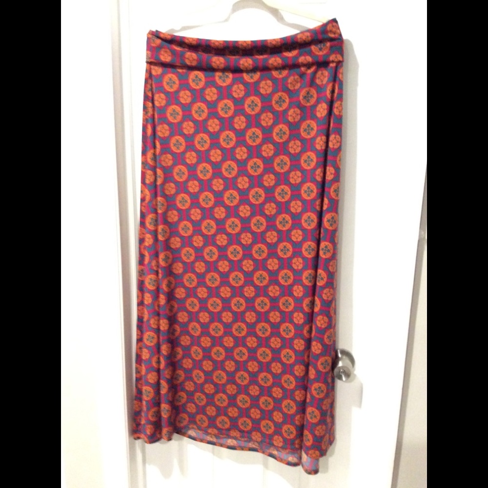 LulaRoe Maxi Skirt XL, Ship In The USA Only (2211)